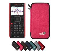 TI-Nspire CX II-T CAS con Custodia Protettiva WYNGS inclusa Rosa - Calcolatrice Grafica - Pacchetto Base