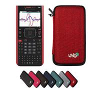 TI-Nspire CX II-T CAS con Custodia Protettiva WYNGS inclusa Rosso - Calcolatrice Grafica - Pacchetto Base