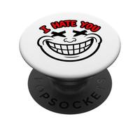 Ti odio, sorridi PopSockets PopGrip Adesivo