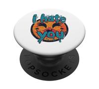 Ti odio Vintage Smile PopSockets PopGrip Adesivo