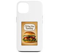 Ti pagherò martedì Hamburger Custodia per iPhone 13