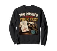Ti Sei precipitato Attraverso Il Test del Test Meme Test Day Felpa