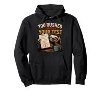 Ti Sei precipitato Attraverso Il Test del Test Meme Test Day Felpa con Cappuccio