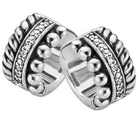 Ti Sento Milano-Orecchini in argento Sterling placcato al rodio, con Zirconia cubica, 7604ZI