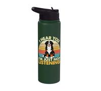 Ti sento, non sto ascoltando - Bovaro del Bernese Stainless Steel Insulated Water Bottle