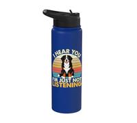 Ti sento, non sto ascoltando - Bovaro del Bernese Stainless Steel Insulated Water Bottle