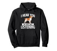 Ti Sento, Non STO ascoltando - Brittany Spaniel Dog Mom Felpa con Cappuccio