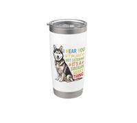 Ti sento, non sto ascoltando Husky Bicchiere termico in acciaio inox doppia parete