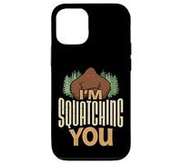 Ti sto accovacciando Divertente credente di Sasquatch Custodia per iPhone 12/12 Pro