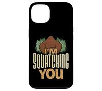 Ti sto accovacciando Divertente credente di Sasquatch Custodia per iPhone 13