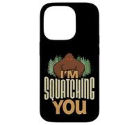 Ti sto accovacciando Divertente credente di Sasquatch Custodia per iPhone 14 Pro