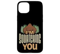 Ti sto accovacciando Divertente credente di Sasquatch Custodia per iPhone 15 Plus