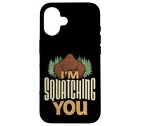 Ti sto accovacciando Divertente credente di Sasquatch Custodia per iPhone 16