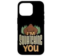Ti sto accovacciando Divertente credente di Sasquatch Custodia per iPhone 16 Pro