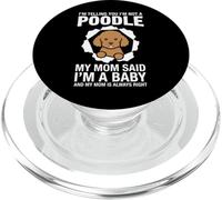 Ti sto dicendo che non sono una mamma di razza barboncino PopSockets PopGrip per MagSafe