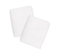 Ti TIN - Confezione Da 2 Coprimaterassi Per Culle Per Neonati | Proteggi Materasso Regolabile Impermeabile e Traspirante con Elastico | Fodera in Spugna 100% Poliuretano Antibatterica, Culla 60x120cm