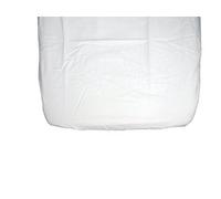 Ti TIN Confezione Da 2 Lenzuola con Angoli Per Navicella o Seggiolino Auto 100% Cotone | Set Di 2 Lenzuola Regolabili con Elastici, 35x75cm, 2 Lenzuola Bianche