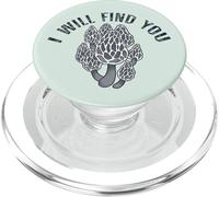 TI TROVARò Mushroom Morel Mycophile Morchella Meme PopSockets PopGrip per MagSafe