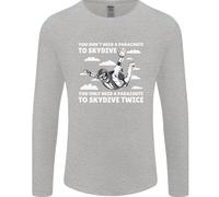 Ti Un Paracadute To Skydive Due Volte Paracadutismo Uomo Maniche