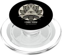 Ti vedo - Fidati del tuo istinto (Grafica Boho spirituale) PopSockets PopGrip per MagSafe