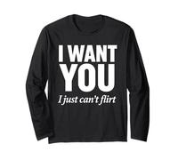 Ti Voglio Non Posso flirtare Maglia a Manica