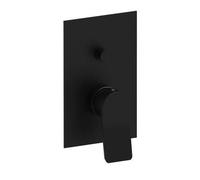 TI015NO/M Miscelatore incasso doccia con deviatore nero 2 uscite Tilt PAFFONI