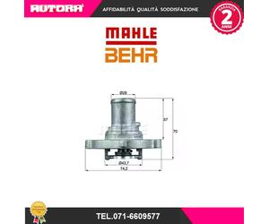 TI12287D Termostato, Refrigerante (MARCA BEHR-MAHLE)..