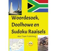 Tiaan Publishing Woordsoek, Doolhowe en Sudoku (Tascabile)