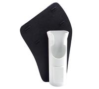 Tiajingzi Fondina per canna da, cintura in vita, supporto per canna da, inserto portatile, accessori da guado, per esterni, kayak, spiaggia, escursionismo, bianco, Refer to description