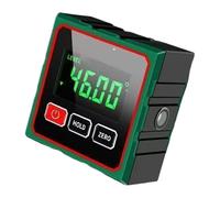 Tiajingzi inclinometro digitale magnetico - Goniometro digitale magnetico a 4 lati | goniometro ricaricabile USB | per idraulici domestici officina edilizia lavorazione del legno all'aperto