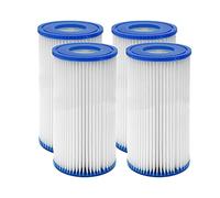 TIAJTHYD for Cartuccia Filtro Tipo A/C Compatibile con Intex 29002 for Pompa Bestway 58012 Tipo III CATRIDGE for Piscina, Filtro di Ricambio(4pcs)