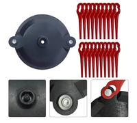 TIAJTHYD Lame di Ricambio for Testina di Taglio for tagliabordi Park-Side PRTA 20-LiA1 LIDL Ian 311046 91099406 Testina in plastica a Scatto Semplice(Cutter Head Blades)