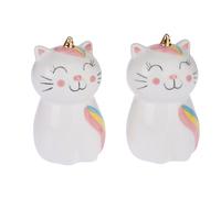 TIAKI Saliera e Pepiera "Unicorno" - Set di 2