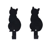 TIAKI Set di ganci in metallo Gatto - Set di 2