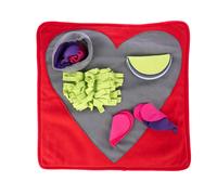 TIAKI Tappetino Snif Snif Cuore - L 50 x L 50 cm