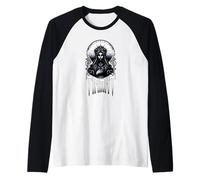 Tiamat Dragon Chaos Dea primordiale Mesopotamica Maglia con Maniche Raglan