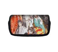 Tian Guan Ci Fu Astuccio per ragazze Anime Grande Capacità Cancelleria Cartone Animato Personalizzato Scuola Astuccio Cancelleria Organizzatore per Bambini, Tipo 16, 21x10x7.5CM, Astucci per matite