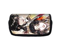 Tian Guan Ci Fu Astuccio per ragazze Anime Grande Capacità Cancelleria Cartone Animato Personalizzato Scuola Astuccio Cancelleria Organizzatore per Bambini, Tipo 28, 21x10x7.5CM, Astucci per matite