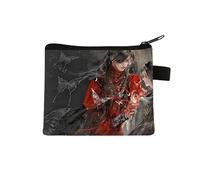 Tian Guan Ci Fu Portamonete per Bambini Hua Cheng Borsa per Cambiare Piccola Borsa Stampa Cartone Animato Anime Portamonete con Cerniera Design Xie Lian Portafogli Borse Regali, Tipo 33, 13.5 x 11CM,