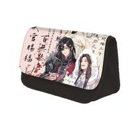 Tian Guan Ci Fu Xie Lian Hua Cheng San Lang Astuccio di tela di cancelleria alla moda per ragazze ragazzi scuola regalo grande capacità per il rientro a scuola portapenne, Tipo 5, 22 x 7.5 x 13 cm,
