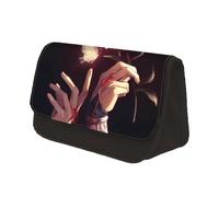 Tian Guan Ci Fu Xie Lian Hua Cheng San Lang Astuccio di tela di cancelleria alla moda per ragazze ragazzi scuola regalo grande capacità per il rientro a scuola portapenne, Tipo 16, 22 x 7.5 x 13 cm,