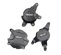 TianChuangs Coperchio Basamenti Motore for Honda CBR1000RR CBR 1000 RR 2008-2016 Modifiche al Motore del Motociclo E Kit Scudo di Protezione dei Bordi Coperchio Frizione Moto(Carbon Fiber Texture)