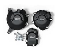 TianChuangs Coperchio Basamenti Motore per Kawasaki Z900 SE 2017-2023 Kit di Dispositivi di Protezione della Copertura Laterale del Carter Motore Moto Coperchio Frizione Moto (Color : 1 Set-Black)