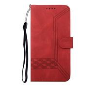 TIANCI Cover per Doogee Note 56X Pro, Custodia in pelle da Lavoro a Scacchi, Case Portafoglio con Slot per Schede, Flip Custodia per Doogee Note 56X Pro Cover