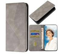 TIANCI Cover per Oukitel C60 Pro Case, Magnetica Nascosta in pelle PU Custodia, Portafoglio a Righe a forma di S Flip Custodia per Oukitel C60 Pro Cover