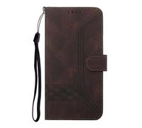TIANCI Cover per Vivo X200 Pro, Custodia in pelle da Lavoro a Scacchi, Case Portafoglio con Slot per Schede, Flip Custodia per Vivo X200 Pro Cover