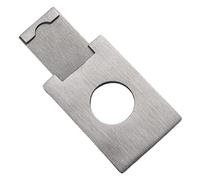 Tiandeng 2 Pezzi Taglierina per sigari - Pratici tagliacapelli per sigari, tagliapeli Portatili ghigliottina in Acciaio Inox, Accessori per sigari