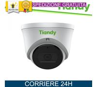Tiandy Telecamera IP Turret 4MP 2.8mm PoE Whitelight - TC-C34XN
