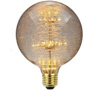 TIANFAN Lampadina Led Vintage RGB Fuochi D'artificio Lampadina Edison 3W 220/240V E27 Decorativa (G125)