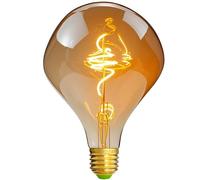 TIANFAN Lampadine LED vintagev G125 4W Dimmerabile Forma irregolare 220/240V Edison Vite E27 Base Specialità Decorativa Antica Lampadina (Alien)